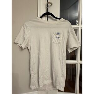 Nike Air Force 1 40th Anniversary Pocket T-Shirt Kids Small White Blue 82-22